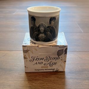 From Blood and Ash series Foiled Mug from FairyLoot Feb 2023